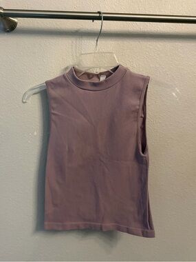 Sleeveless Purple Tank